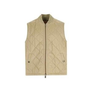 Burberry Quilted Vest – Beige - NWT